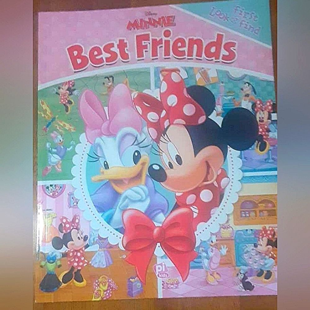 New Disney Minnie Best Friends Look and Find Book